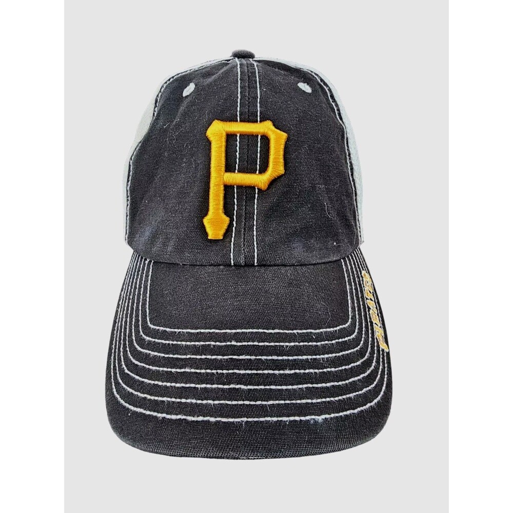 Pittsburgh Pirates ‘47 Brand MLB Stamper Mesh Flexfit Fitted Cap Hat